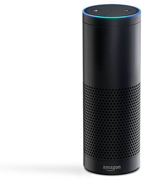 Echo: El asistente de voz personal de Amazon, este está pensado para ser usado en nuestros hogares